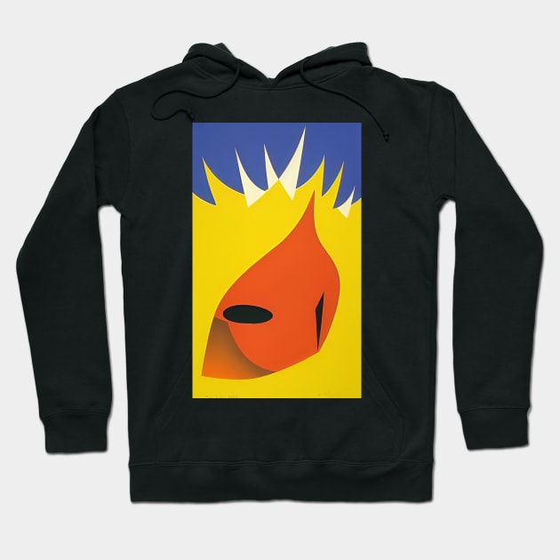 Abstract Fire Hoodie by Nascent Kings